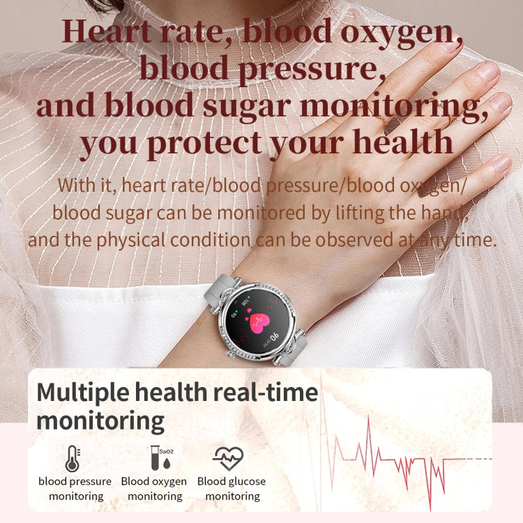 Ladies Smart Watch with Female Health Monitoring