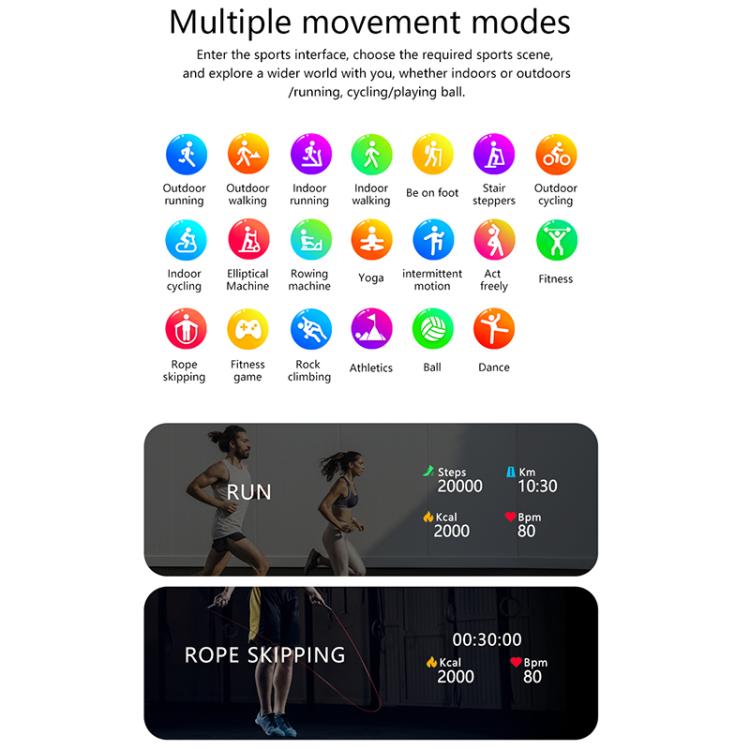 AMOLED Smart Watch with Bluetooth Calling, Heart Rate & 100+ Sports Modes