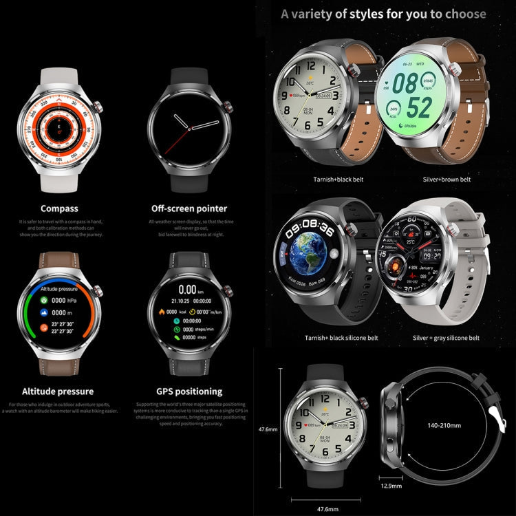 Bluetooth Call Smart Watch with NFC, Heart Rate & Fitness Tracking – 1.53” Touch Screen