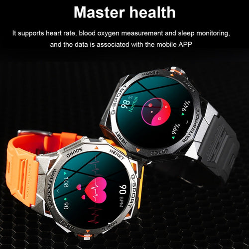 AMOLED Round Smart Watch with Bluetooth Calls & Health Monitoring