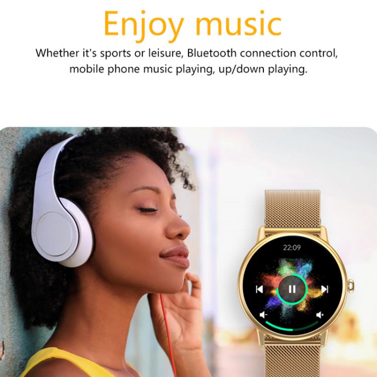 AMOLED Smart Watch with Bluetooth Calling, Heart Rate & 100+ Sports Modes