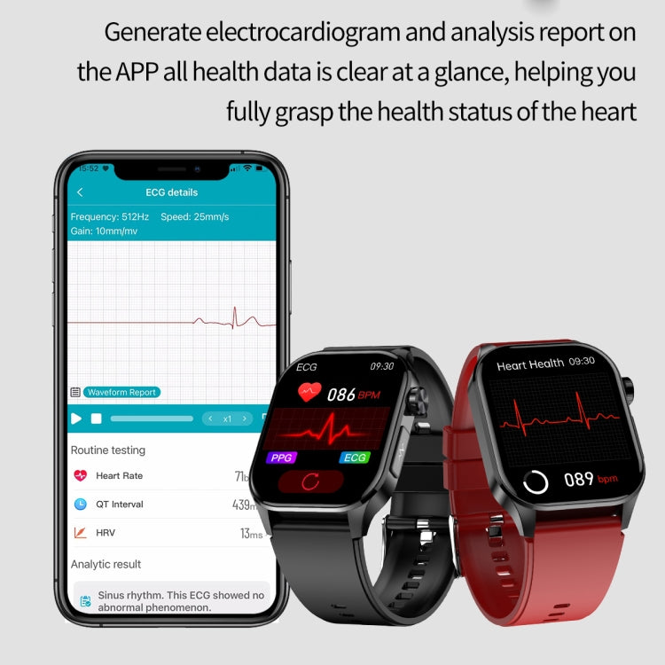 Smart Watch with Bluetooth Call, ECG, Health & Fitness Tracker