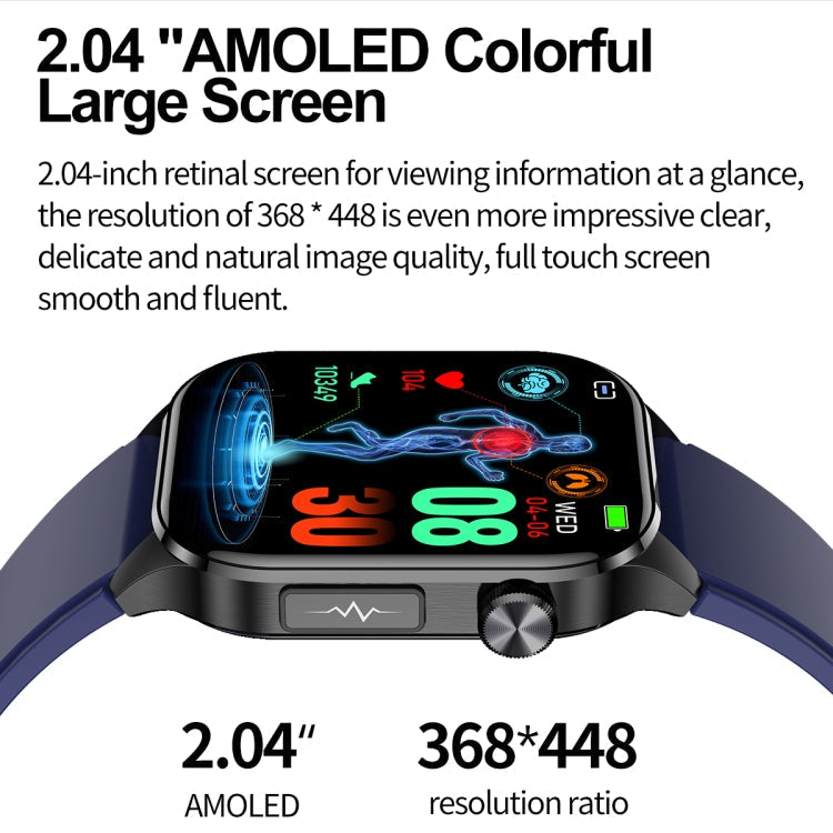 Smart Watch with Bluetooth Call, ECG, Health & Fitness Tracker