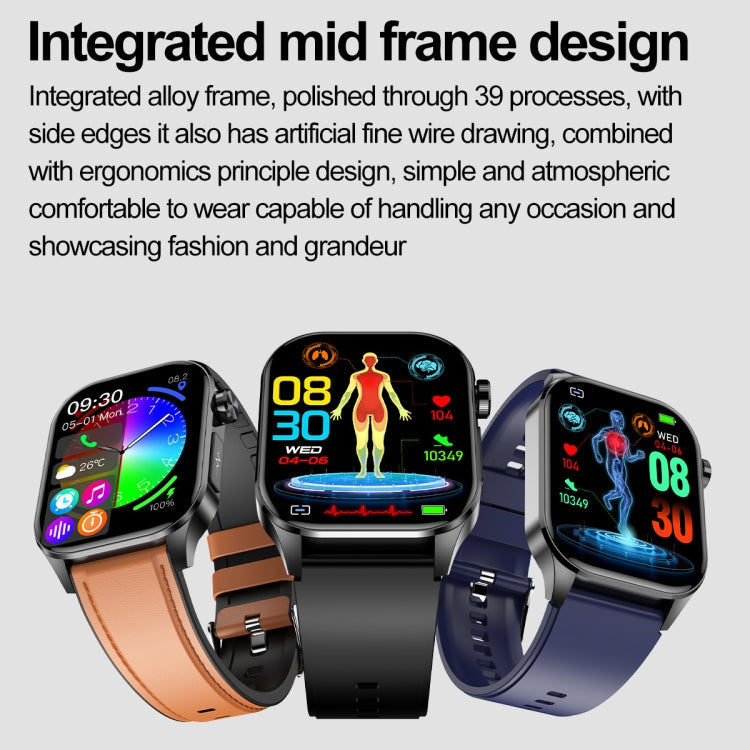Smart Watch with Bluetooth Call, ECG, Health & Fitness Tracker