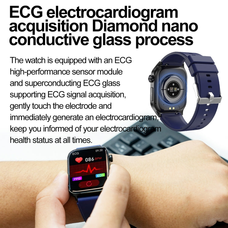 Smart Watch with Bluetooth Call, ECG, Health & Fitness Tracker