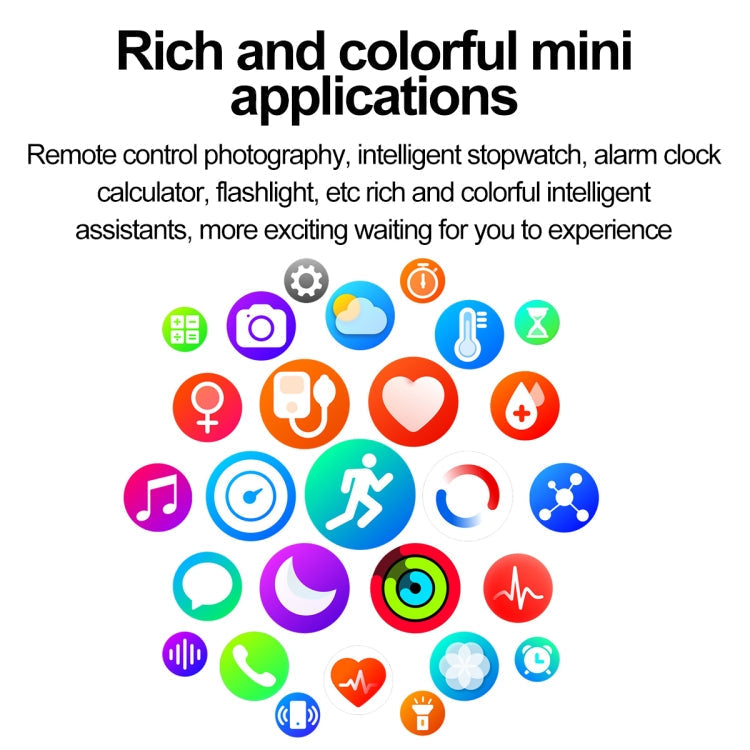 Smart Watch with Bluetooth Call, ECG, Health & Fitness Tracker