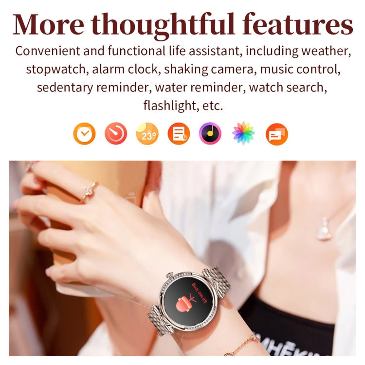 Ladies Smart Watch with Female Health Monitoring