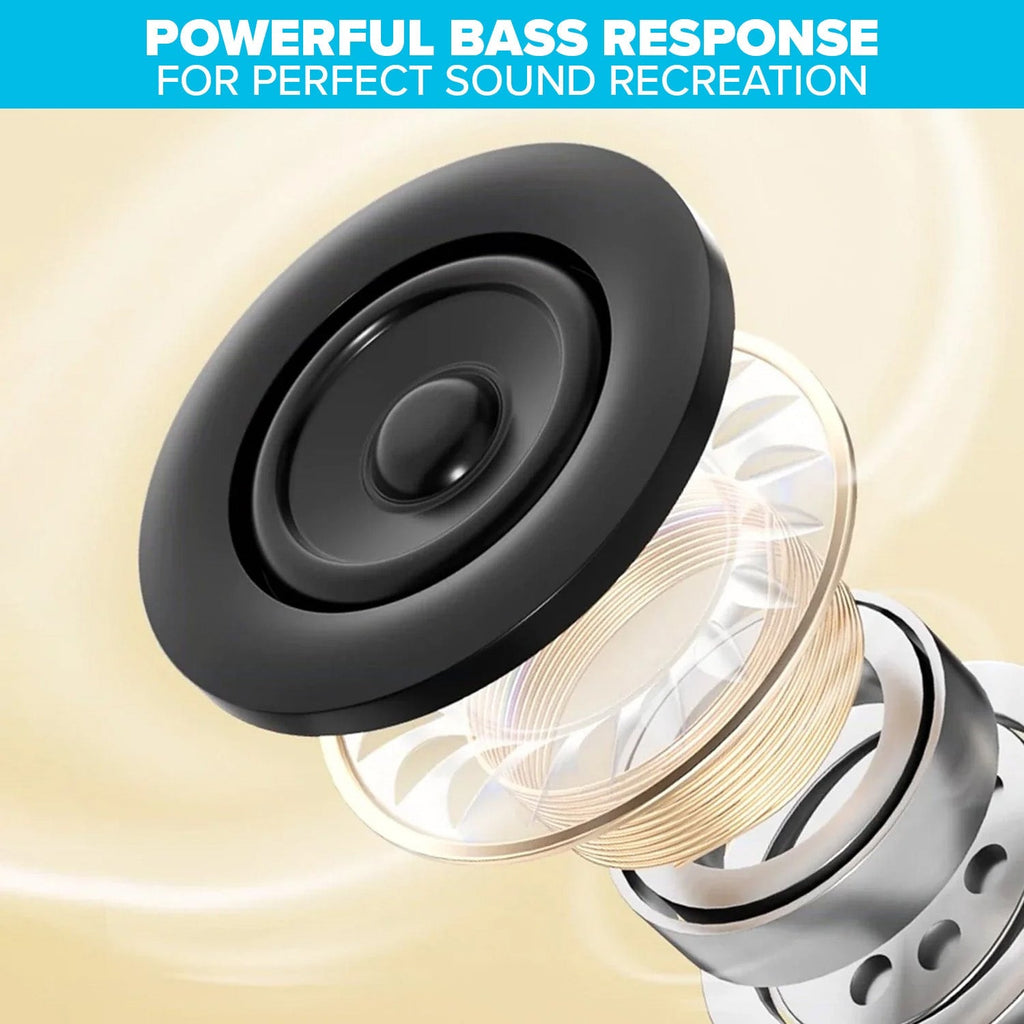Maplin Bluetooth 5.3 Noise Cancelling Over-Ear Headphones – Black