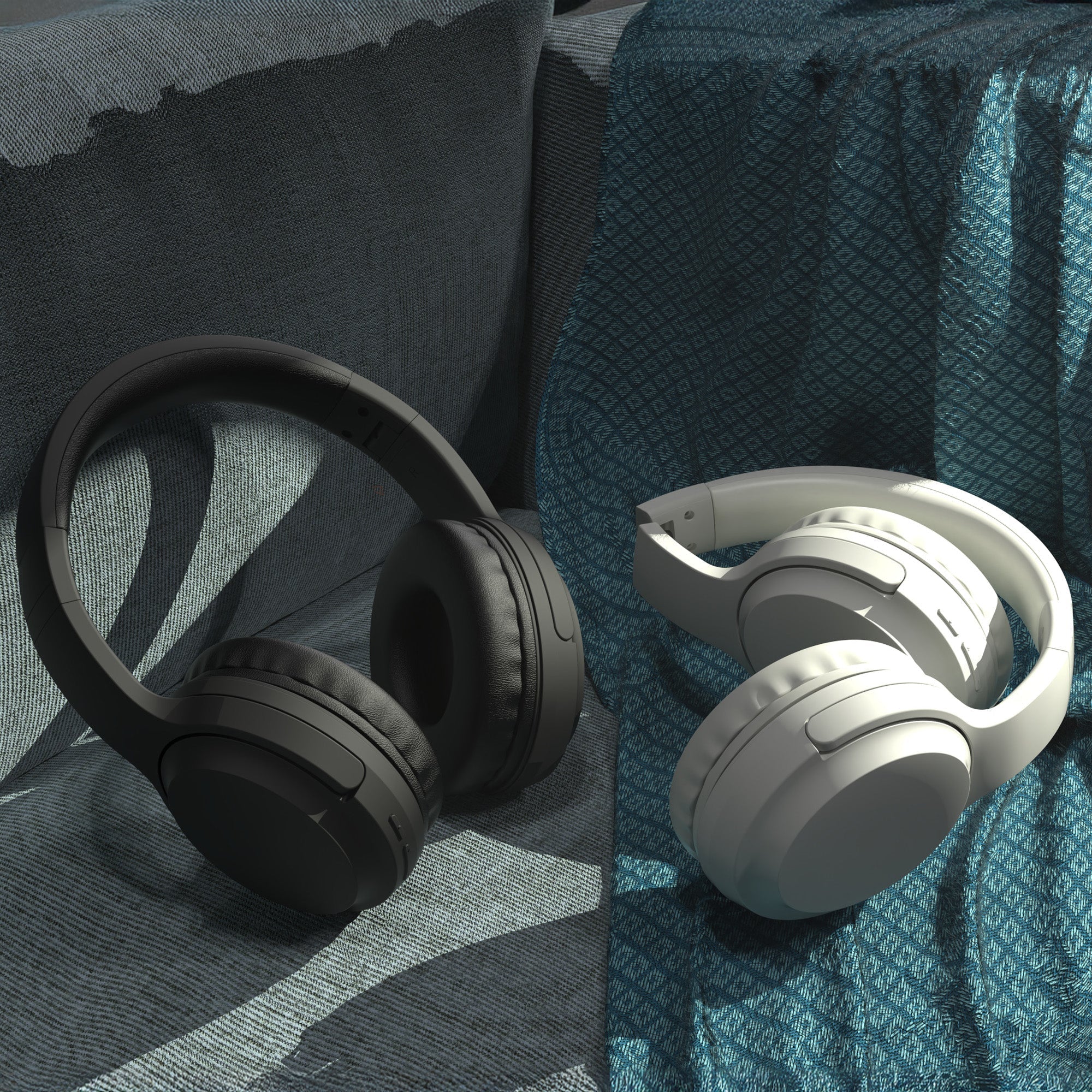 Maplin Bluetooth 5.3 Noise Cancelling Over-Ear Headphones – Black