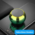 Steel gun metal Bluetooth mini speaker design
