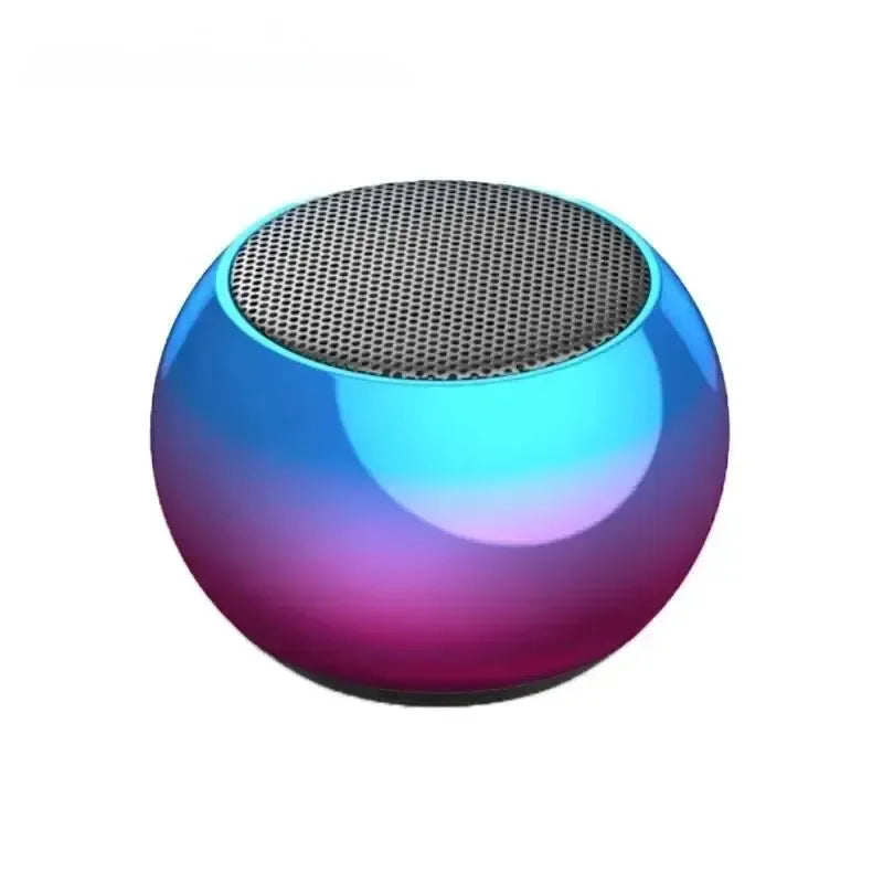 HOMEFISH Mini Bluetooth Speaker – Portable Metal Wireless Subwoofer
