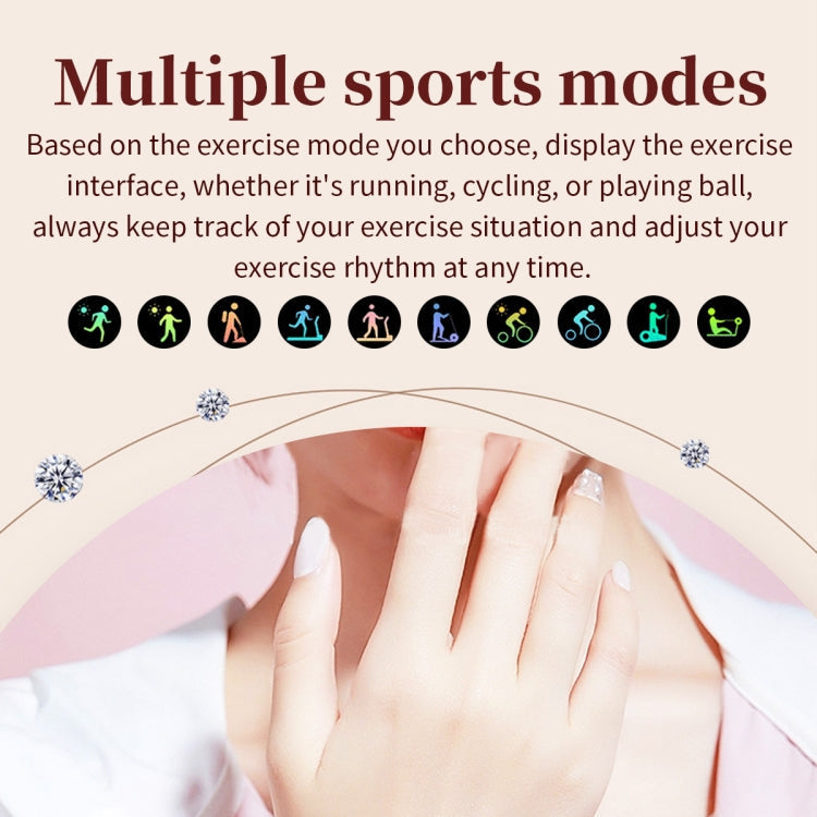 Ladies Smart Watch with Female Health Monitoring