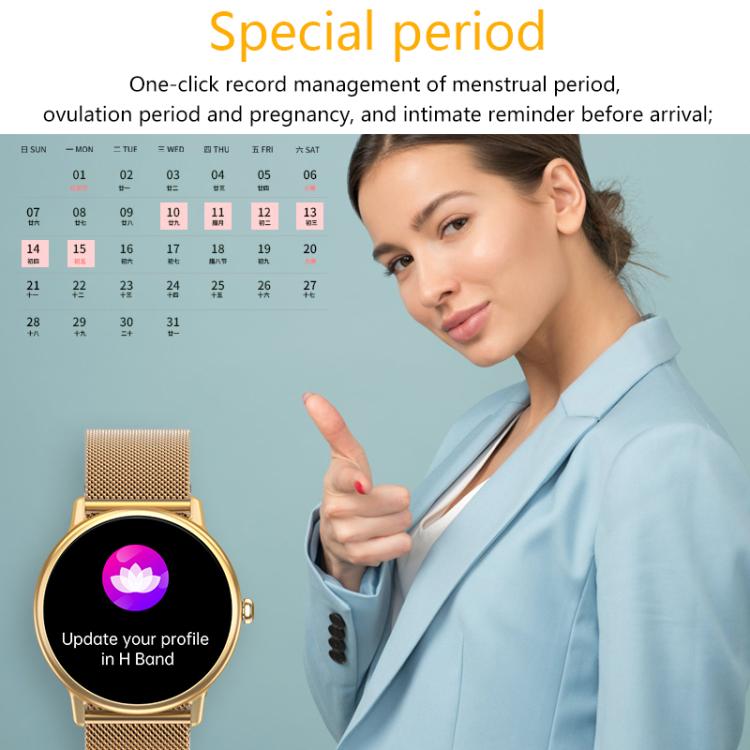 AMOLED Smart Watch with Bluetooth Calling, Heart Rate & 100+ Sports Modes