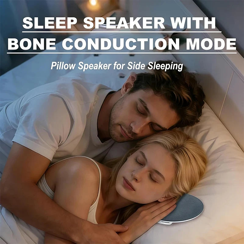 Wireless Pillow Speaker Bluetooth Sleep Aid with Timer