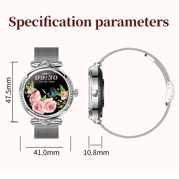 Ladies Smart Watch with Female Health Monitoring